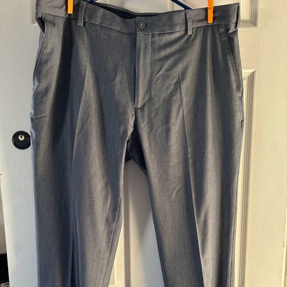 Men's Van Heusen Dress slack, Gray, slim, 36x30